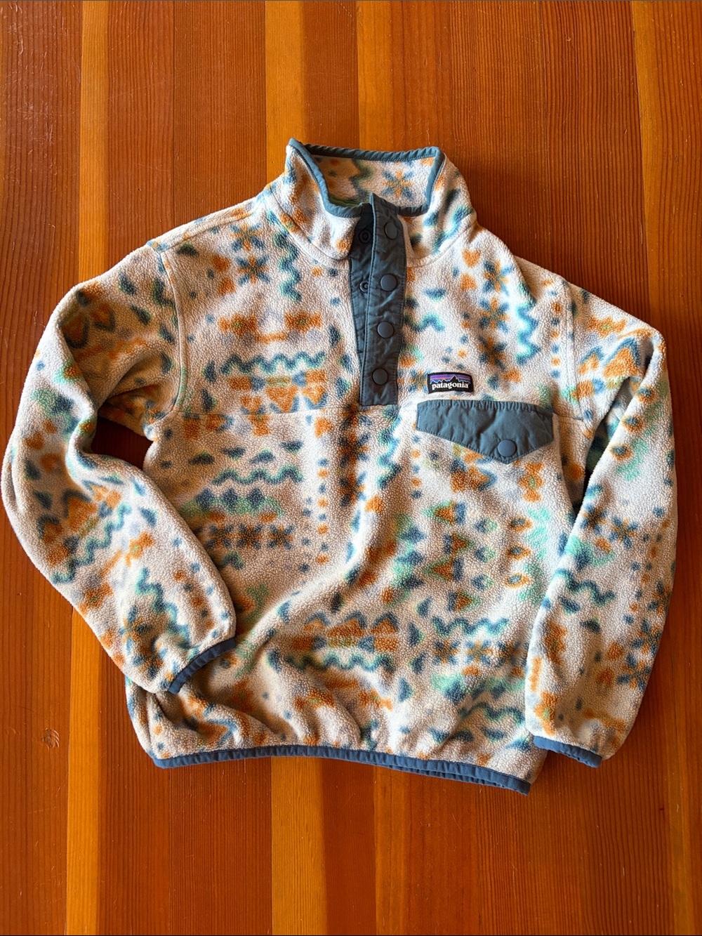 Patagonia synchilla Multicolor Aztec Fleece Pullover